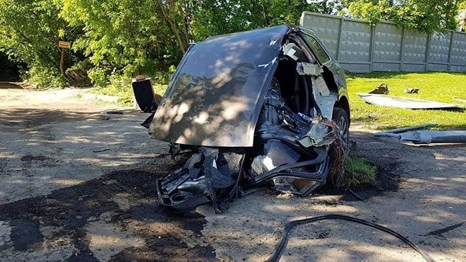 Audi Q7 kazası
