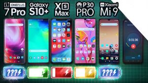 OnePlus 7 Pro, Samsung Galaxy S10 Plus, Apple iPhone Xs Max, Huawei P30 Pro ve Xiaomi Mi 9 pil testinde karşı karşıya [Video]