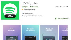 Spotify lite beta