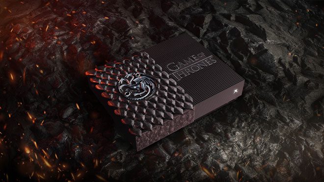 Game of Thrones Targaryen temalı Xbox One S