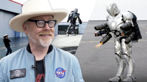 MythBusters yıldızından çalışan Iron Man kostümü