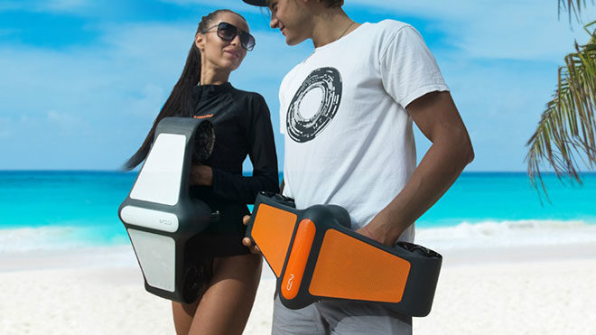 scooter Trident su altı