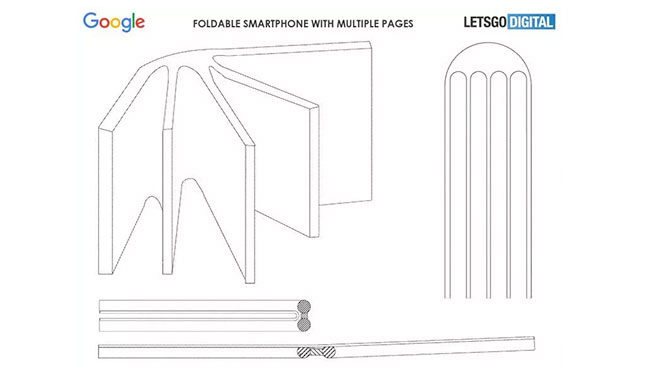 Katlanabilir telefon Google