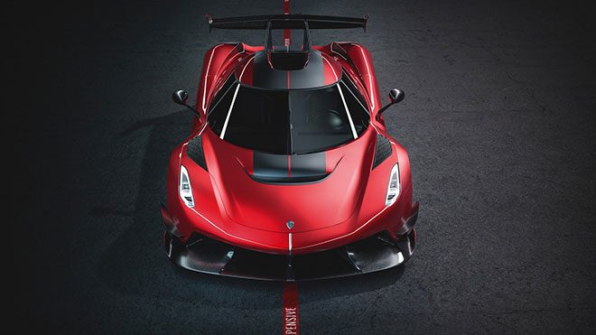 Koenigsegg Jesko Cherry Red Edition