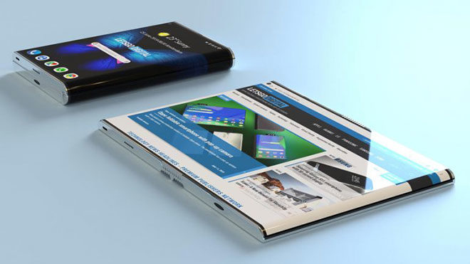 Samsung katlanabilir telefon