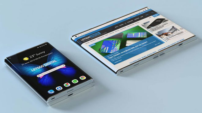 Samsung katlanabilir telefon