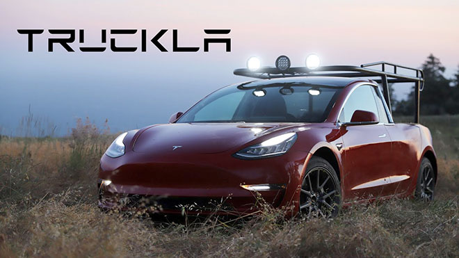 Tesla Model 3 Truckla