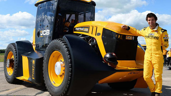 dünyanın en hızlı traktörü