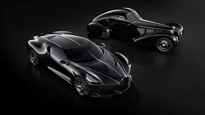 Dünyanın en pahalı otomobili Bugatti La Voiture Noire