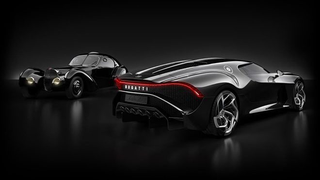 Dünyanın en pahalı otomobili Bugatti La Voiture Noire