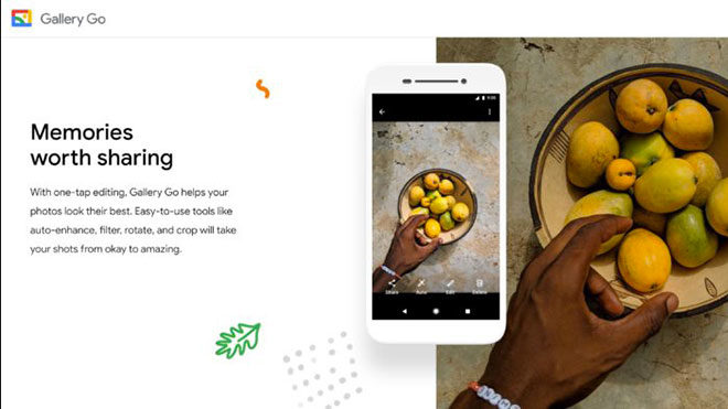 Google Gallery Go Android Go