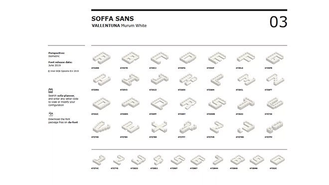 IKEA çok ilginç proje; ücretsiz font paketi: "Soffa Sans"