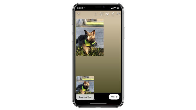 instagram hikayeye birden fazla fotoğraf ekleme