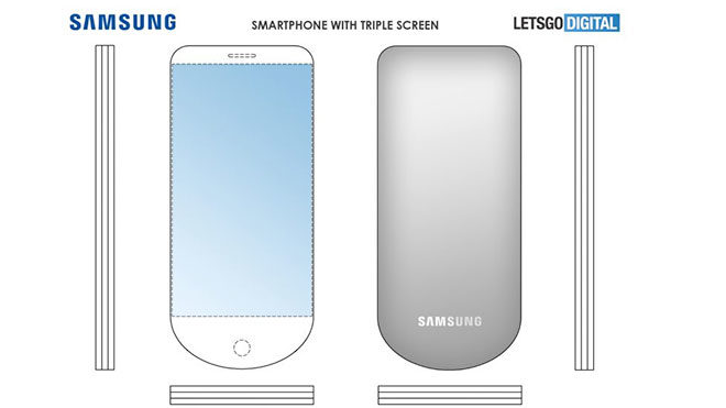 Samsung akıllı telefon tasarım