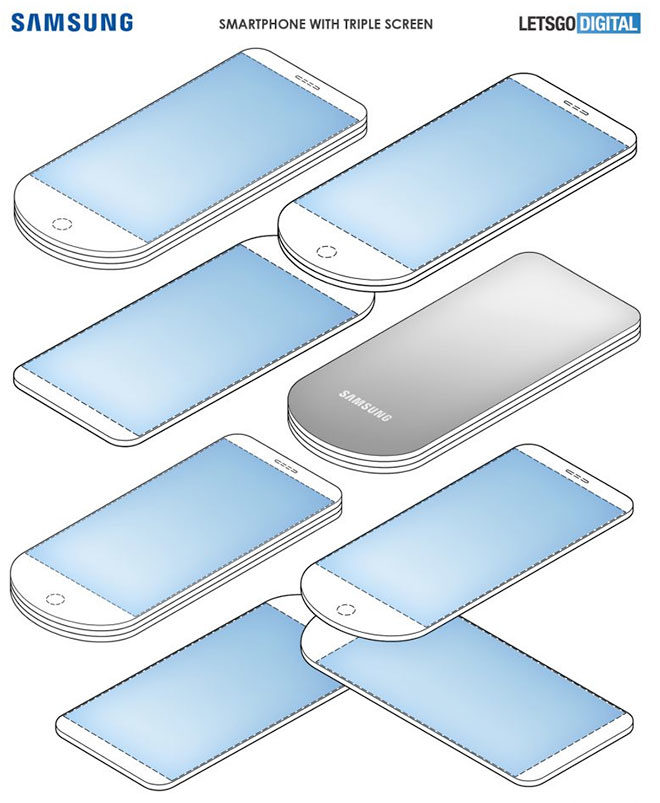 Samsung akıllı telefon tasarım