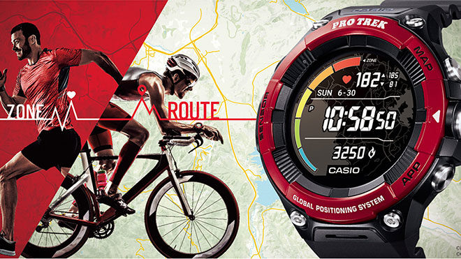 Casio WSD-F21HR akıllı saat