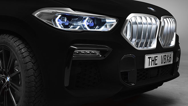 Vantablack BMW X6