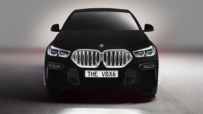 Vantablack BMW X6