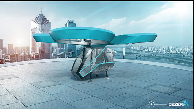 milli uçan araç CEZERi