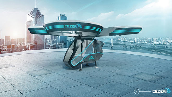 milli uçan araç CEZERi