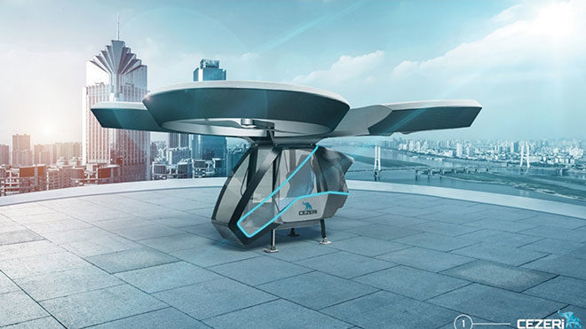 milli uçan araç CEZERi