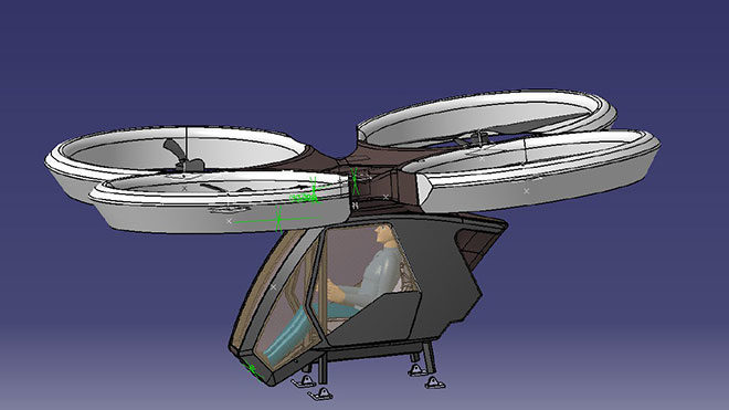 milli uçan araç CEZERi