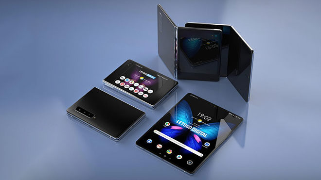 katlanabilir telefon Samsung Galaxy Fold 2