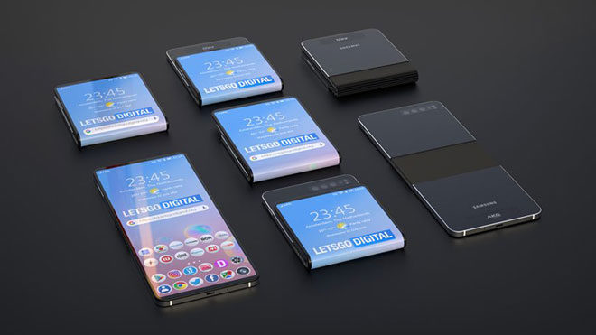 Samsung katlanabilir telefon