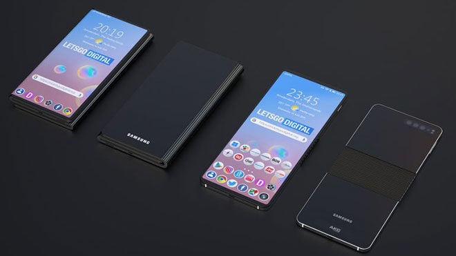 Samsung katlanabilir telefon