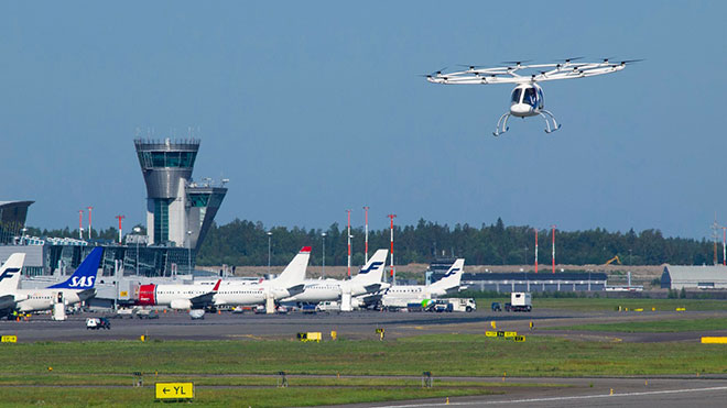 Volocopter uçan taksi