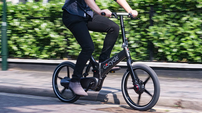 Gocycle GXi katlanabilir elektrikli bisiklet