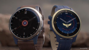 Garmin akıllı saat captain america captain marvel