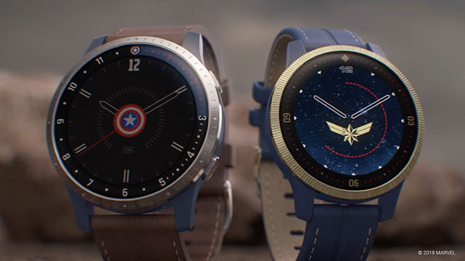 Garmin akıllı saat captain america captain marvel