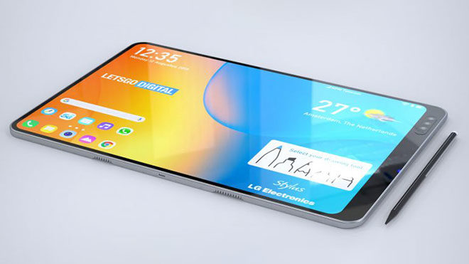 LG katlanabilir telefon