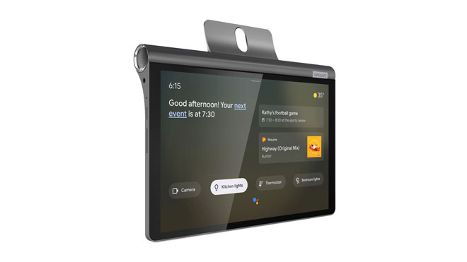 Lenovo Yoga Smart Tab, Google Assistant Ambient Mode