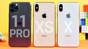 iPhone X, iPhone Xs ve iPhone 11 Pro