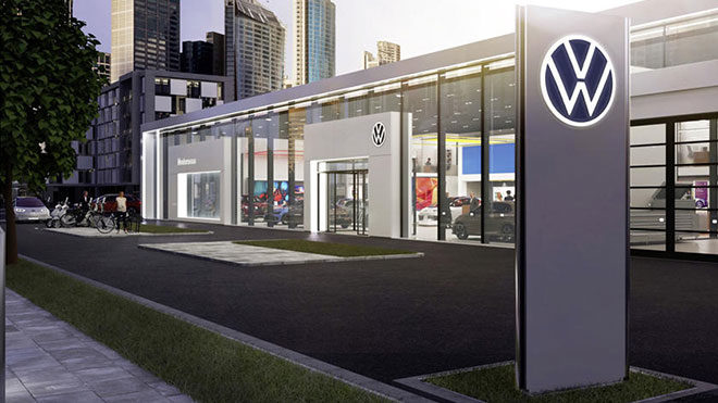 Volkswagen yeni logo