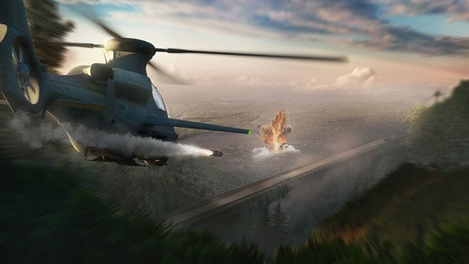 Bell 360 Invictus saldırı helikopteri