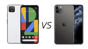 iPhone 11 Pro Max Google Pixel 4 XL