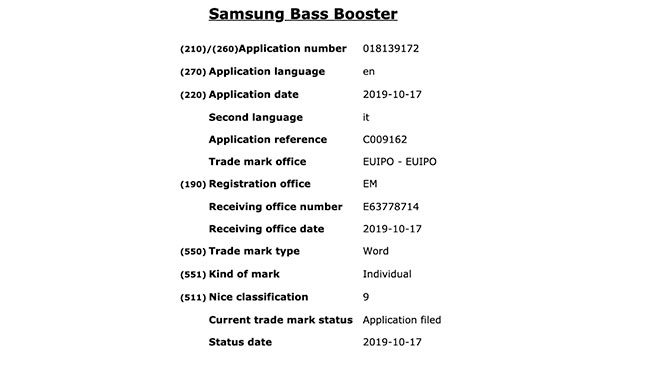 Samsung Bass Booster