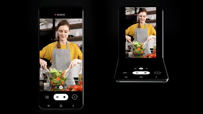 Samsung Galaxy Fold 2 katlanabilir telefon