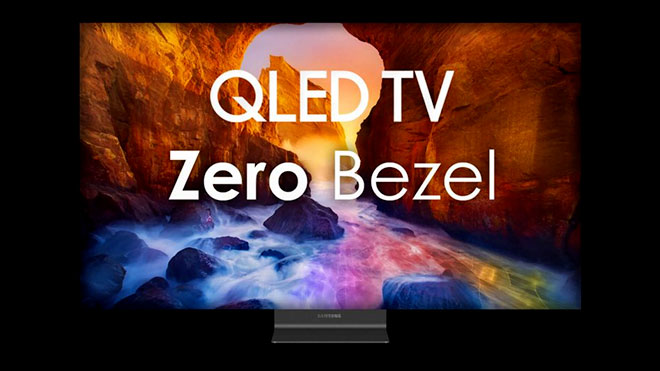 Samsung Zero Bezel QLED TV