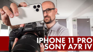 iPhone 11 Pro Sony A7R IV