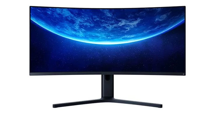 Xiaomi kavisli oyuncu monitörü