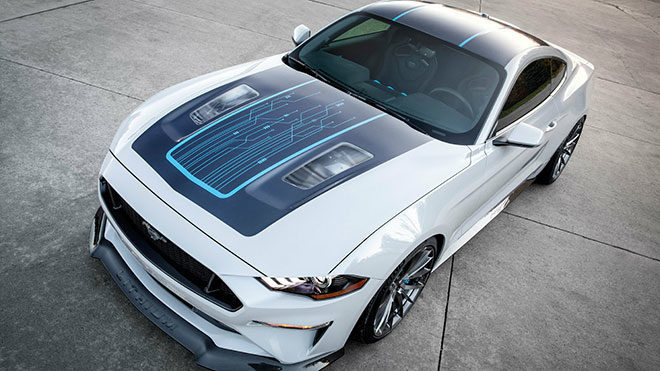 Ford Lithium Mustang elektrikli otomobil