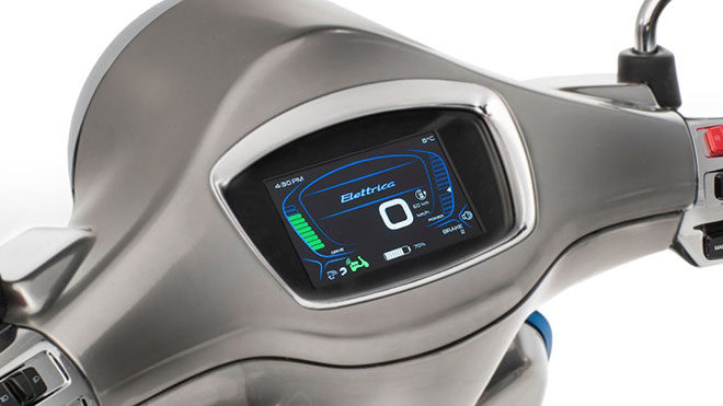 Vespa Elettrica 70 km/h elektrikli motosiklet