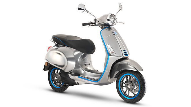 Vespa Elettrica 70 km/h elektrikli motosiklet