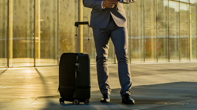 James Bond ilhamında tasarlanan akıllı bavul