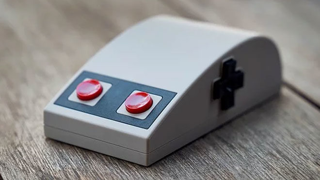 NES tasarımlı mouse