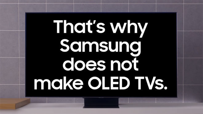 Samsung QLED televizyon OLED
